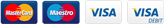 visa - mastercard payment logos