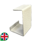 18mm Pest Mesh Clip White